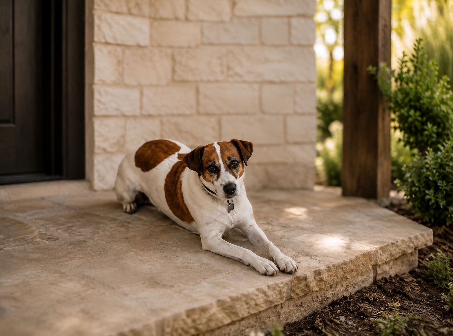 Briar, the family dog who inspired the Briar Creek name