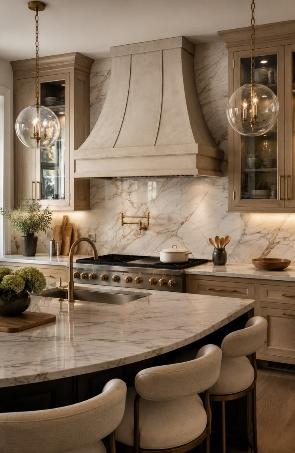 Luxury custom kitchen