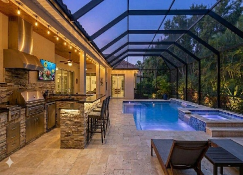 Outdoor living space