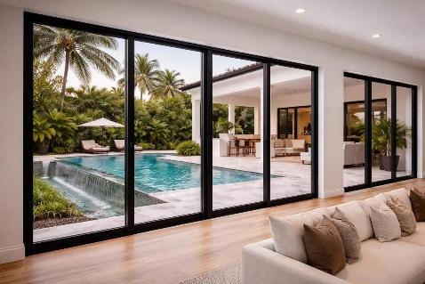 Custom home with natural light